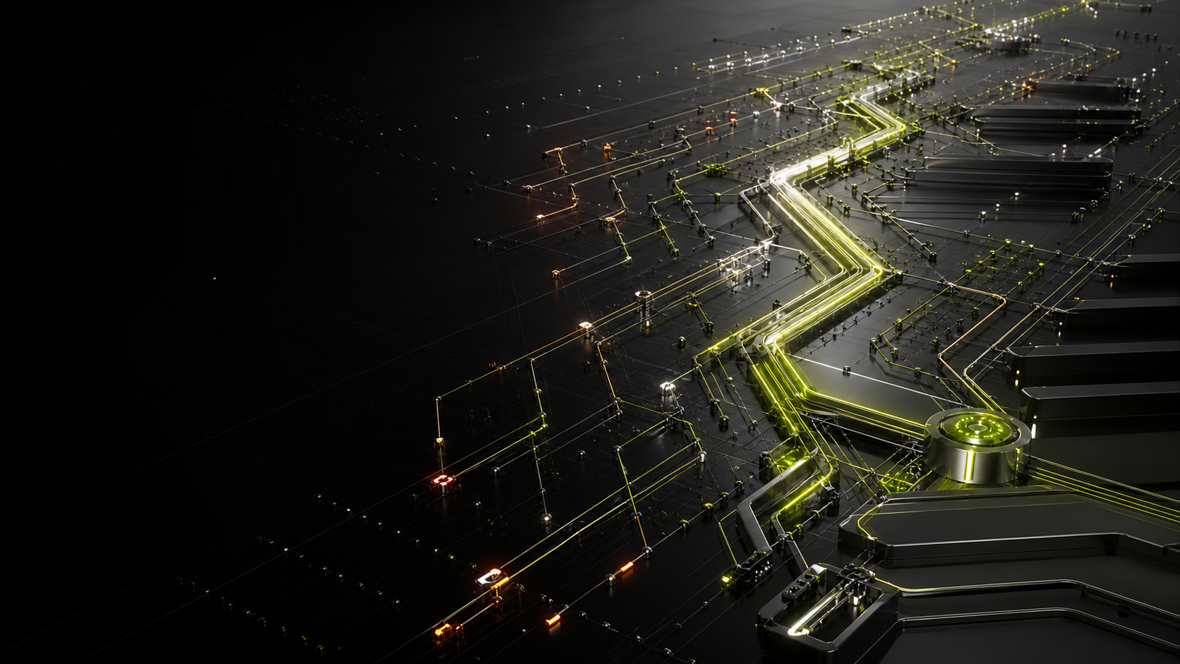 Algorithmic signal routes moving through a precision allocation field